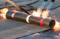 Clench flat roof sealing